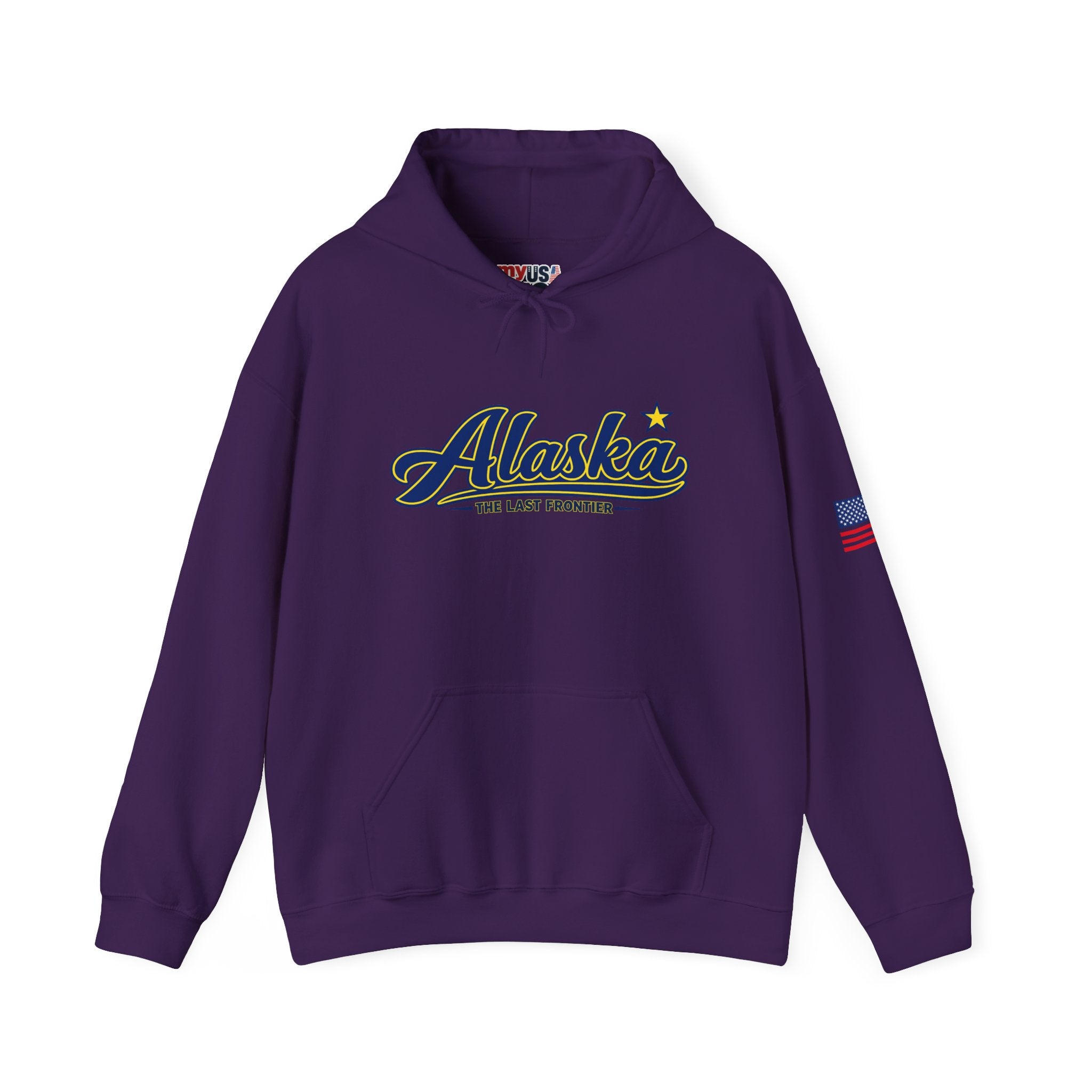Alaska The Last Frontier Heavy Blend Hooded Sweatshirt