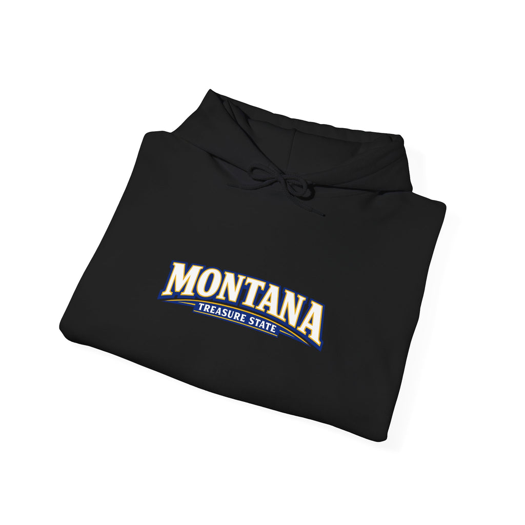Montana Treasure State Heavy Blend Hooded Sweatshirt
