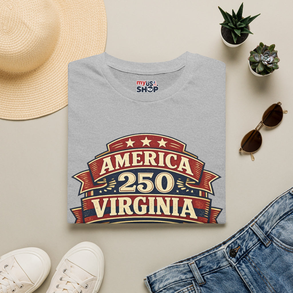 American 250 Virgnia Tee Birthplace of the Nation Design