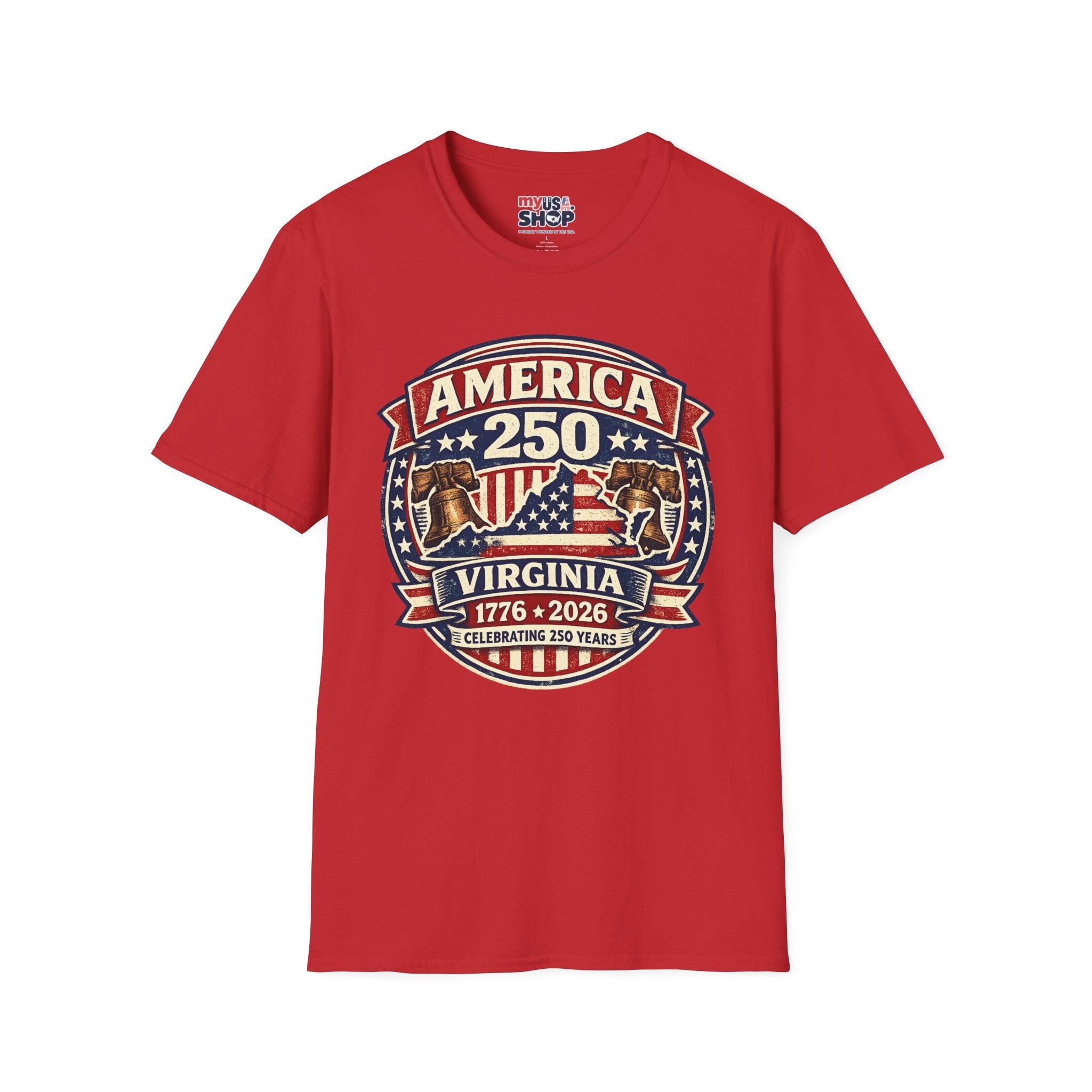 America 250 Virginia 1776-2026 Commemorative T-Shirt
