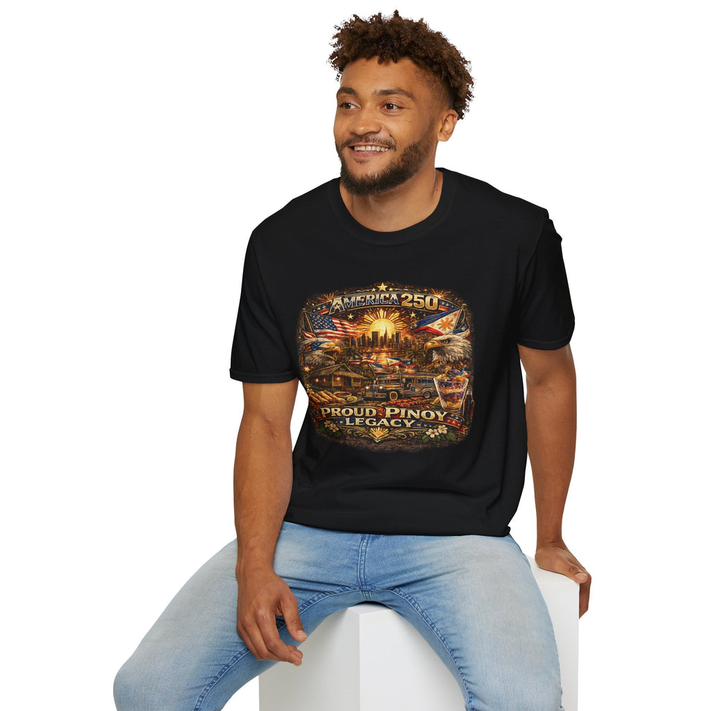 America 250 'Proud Pinoy Legacy' – Filipino American Celebration T Shirt