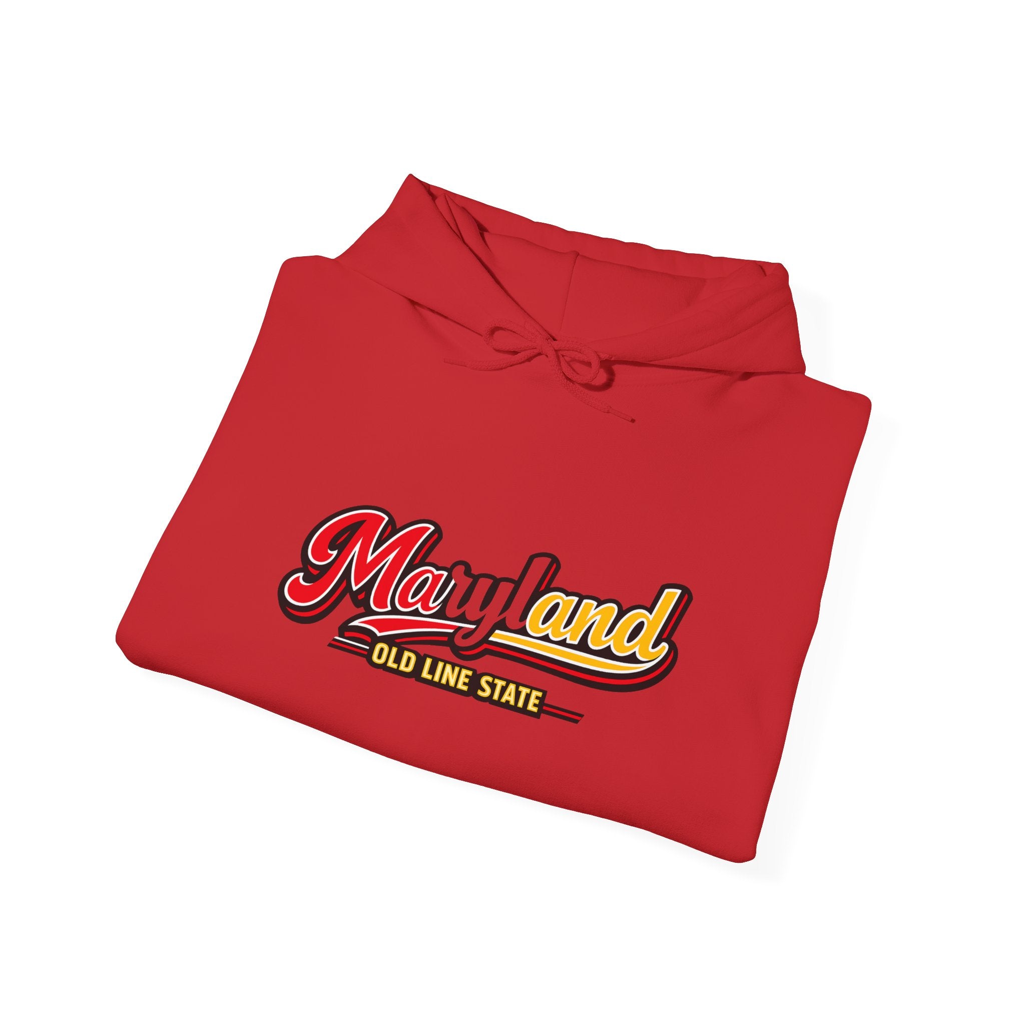 Maryland Old Line State Heavy Blend Hooded Sweatshirt