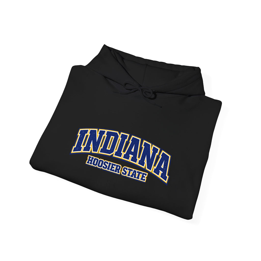 Indiana Hoosier State Heavy Blend Hooded Sweatshirt