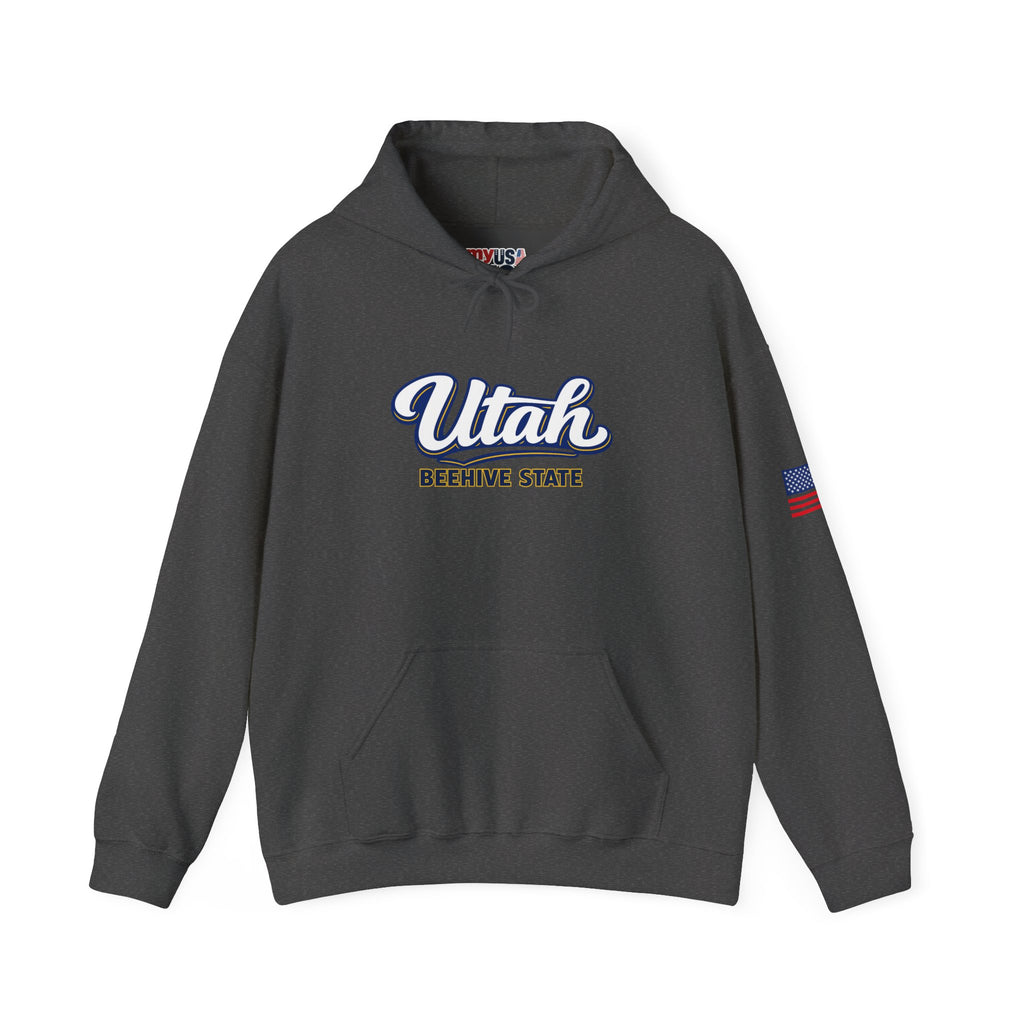 Utah Beehive State Heavy Blend Hooded Sweatshirt