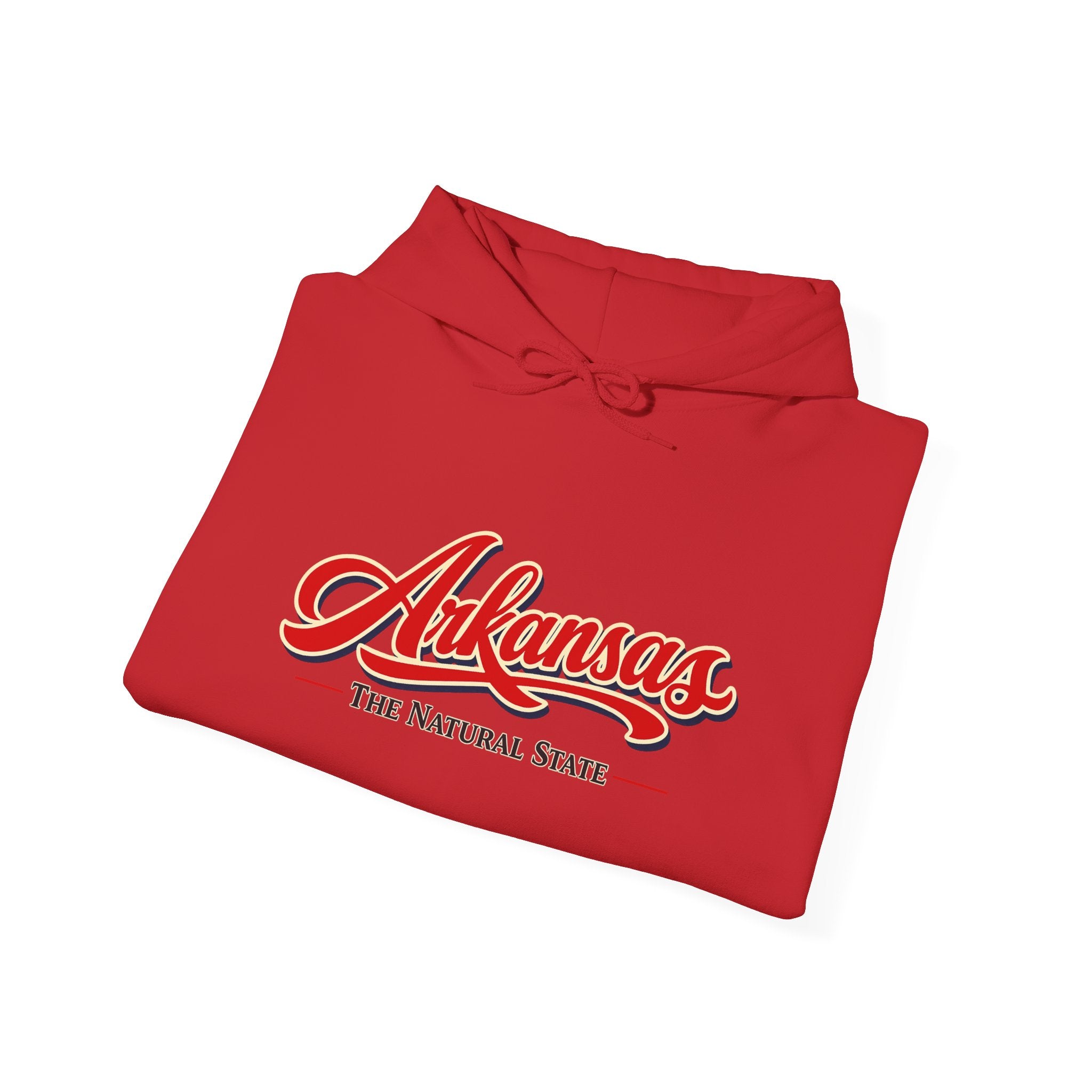 Arkansas The Natural State Heavy Blend Hooded Sweatshirt