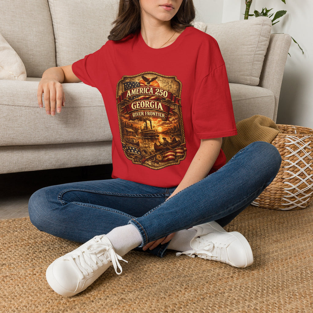 America 250 Georgia - River Frontier T‑Shirt