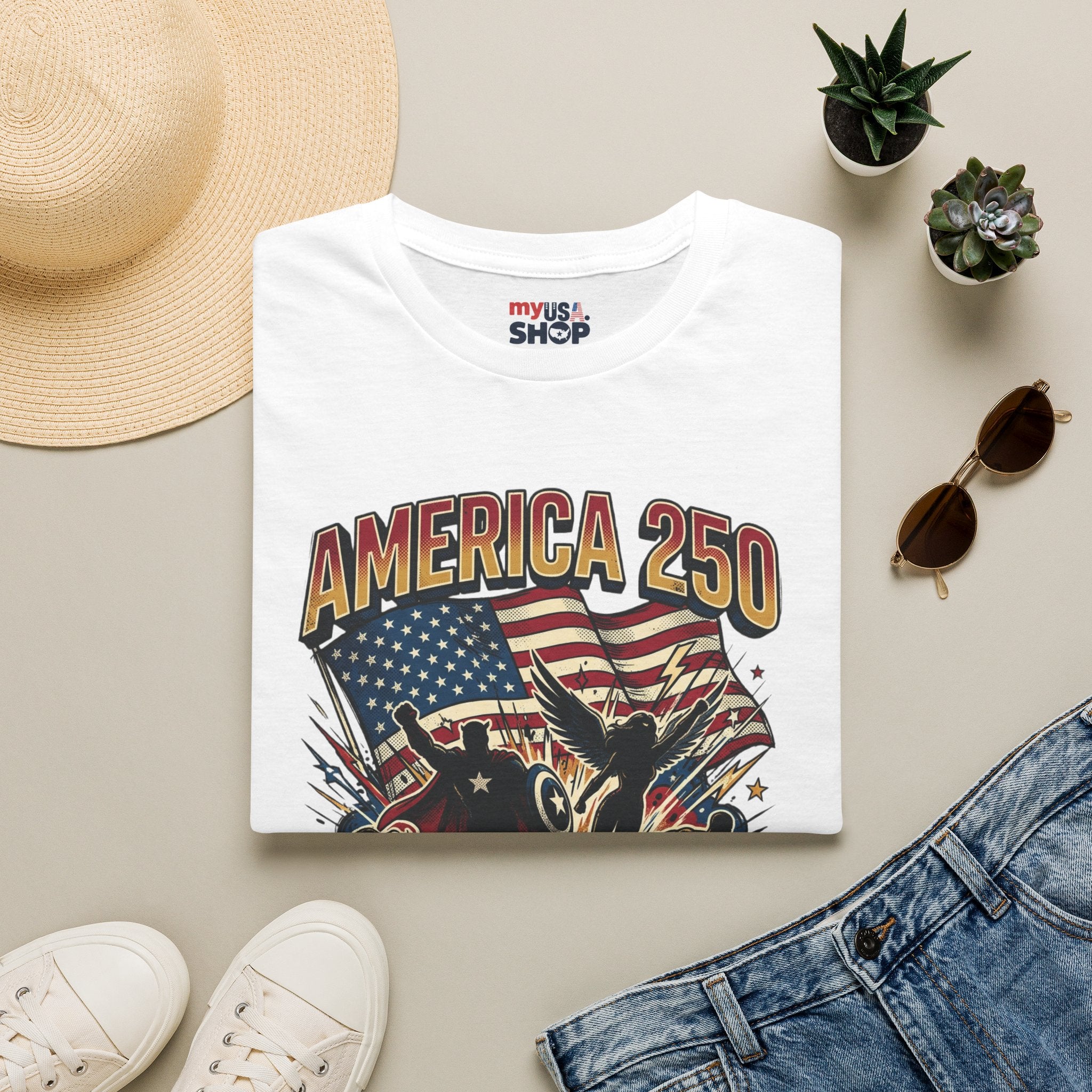 America 250 Unisex Softstyle T-Shirt - Celebrate 250 Years of American Freedom Pop Culture