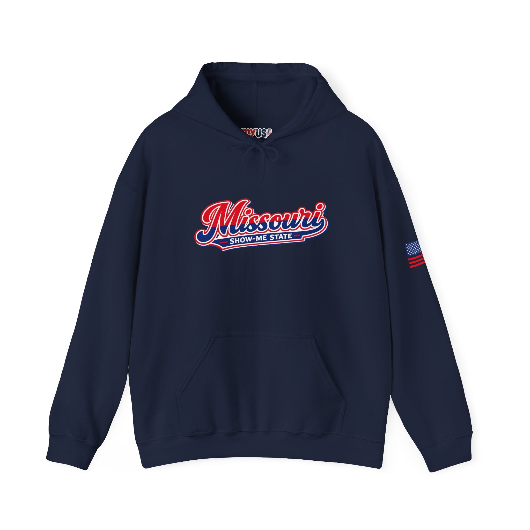 Missouri Show-Me State Heavy Blend Hooded Sweatshirt