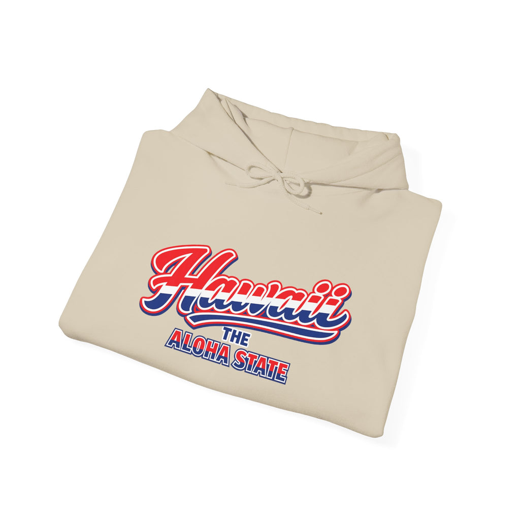 Hawaii The Aloha State Heavy Blend Hooded Sweatshirt