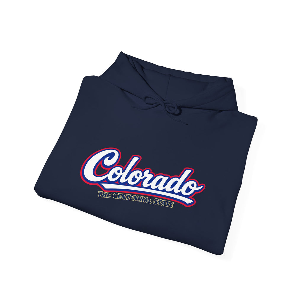 Colorado The Centennial State Heavy Blend Hooded Sweatshirt