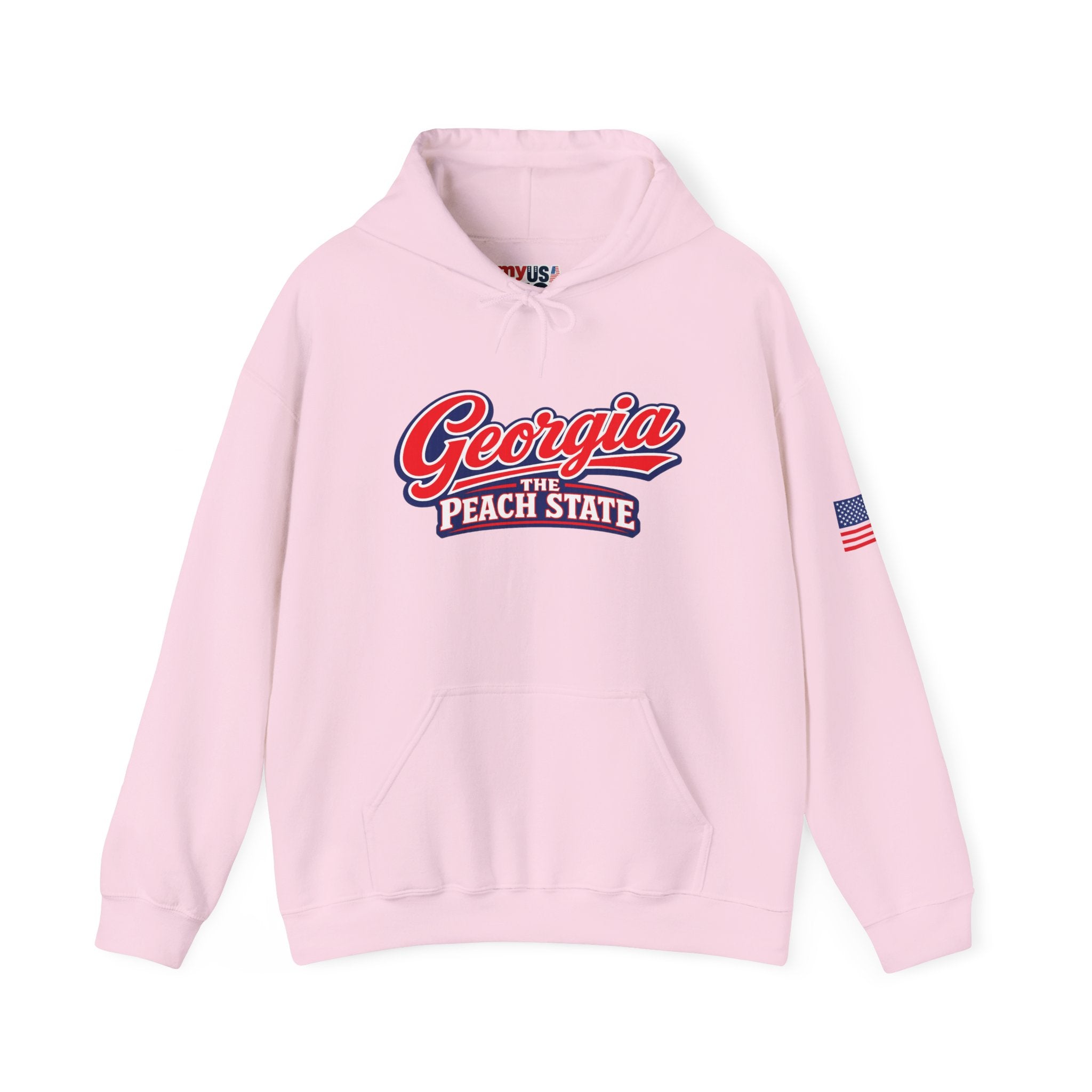 Georgia The Peach State Heavy Blend Hooded Sweatshirt