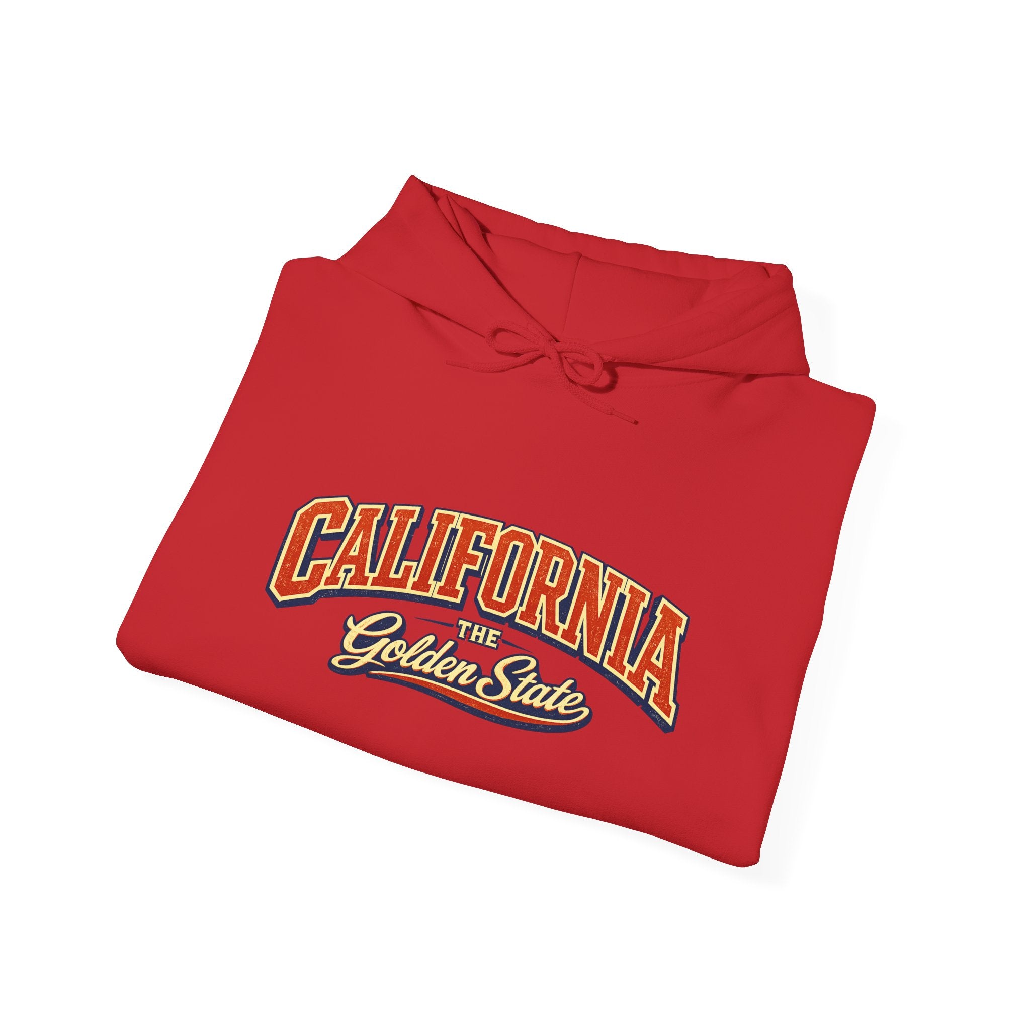 California The Golden State Heavy Blend Hooded Sweatshirt