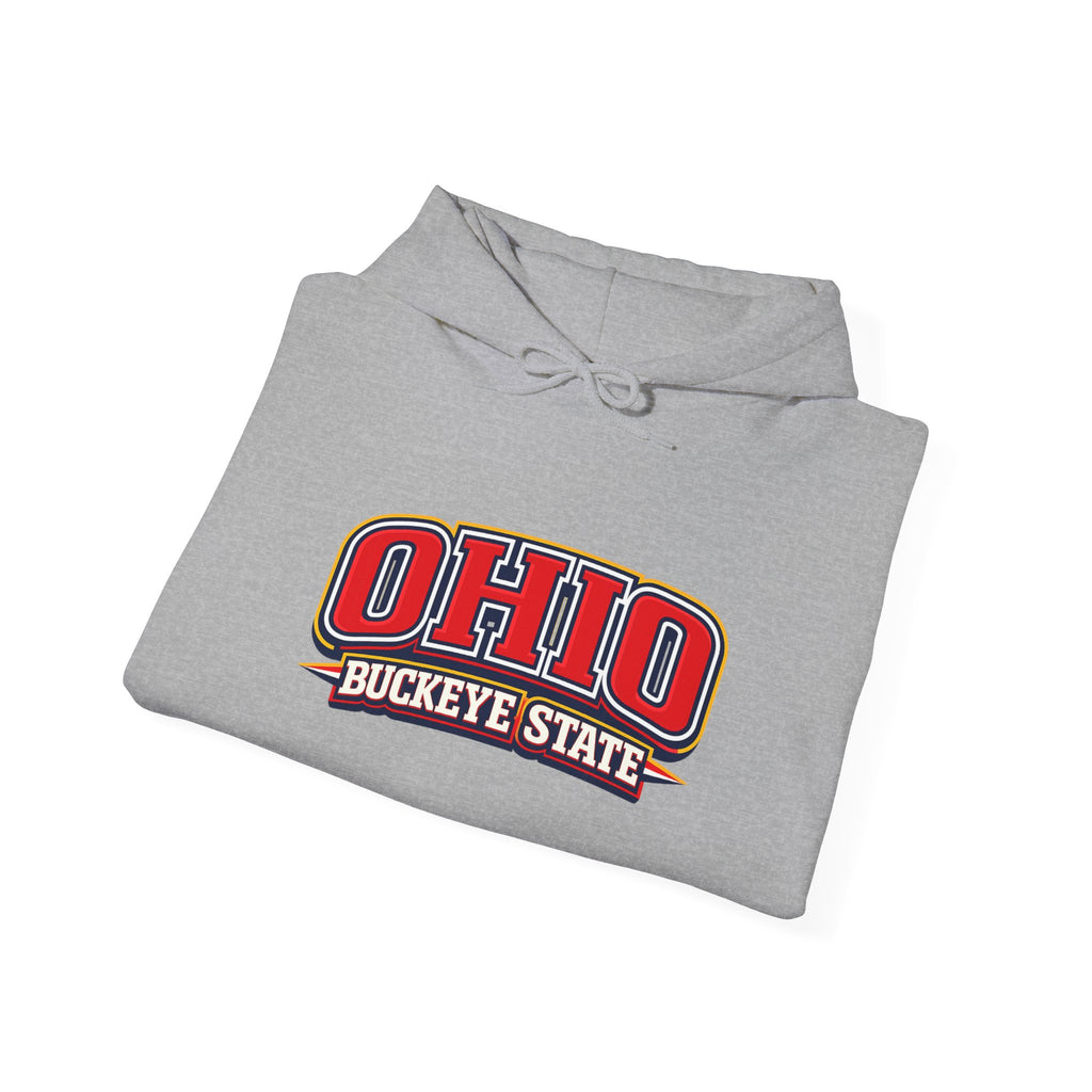 Ohio Buckeye State Heavy Blend Hooded Sweatshirt