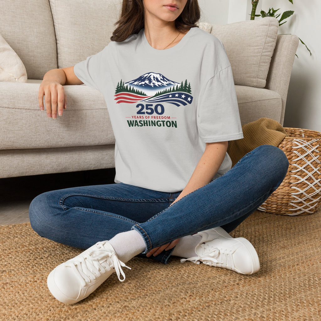 America 250 Washington T-Shirt - Unisex Softstyle T-Shirt