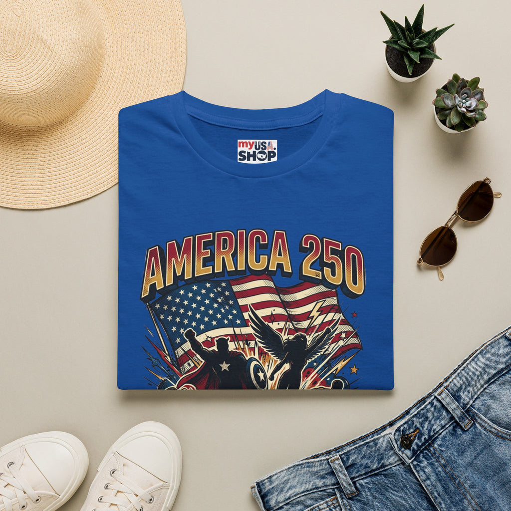 America 250 Unisex Softstyle T-Shirt - Celebrate 250 Years of American Freedom Pop Culture