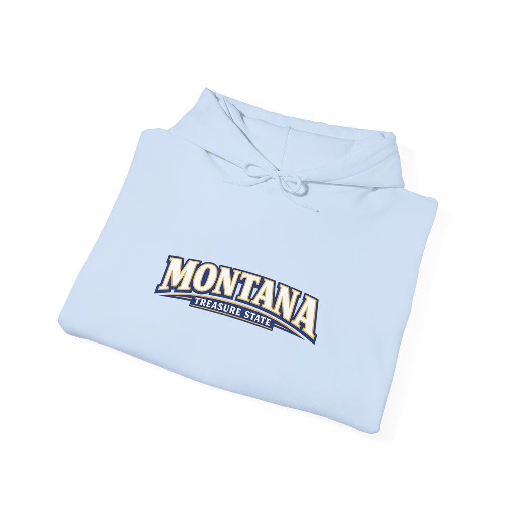 Montana Treasure State Heavy Blend Hooded Sweatshirt