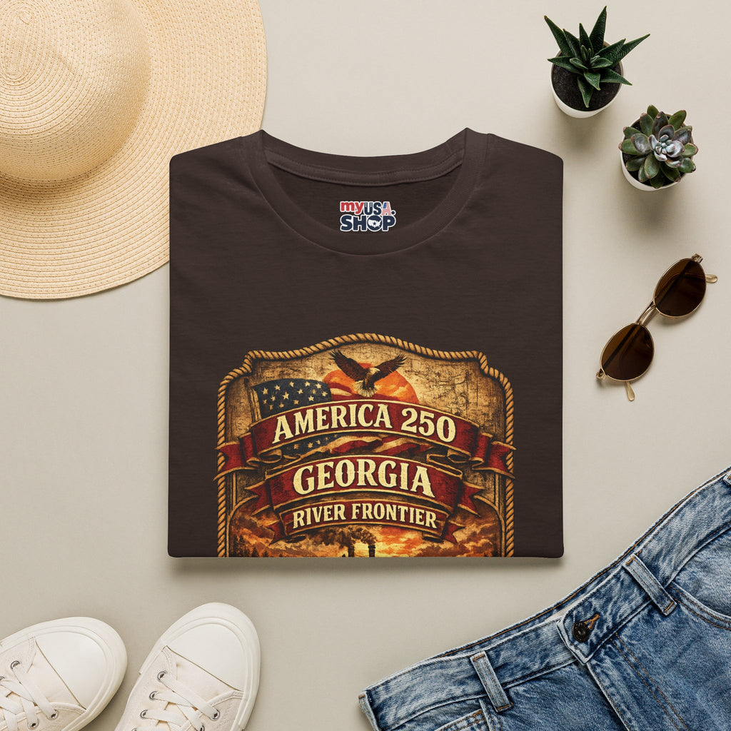 America 250 Georgia - River Frontier T‑Shirt