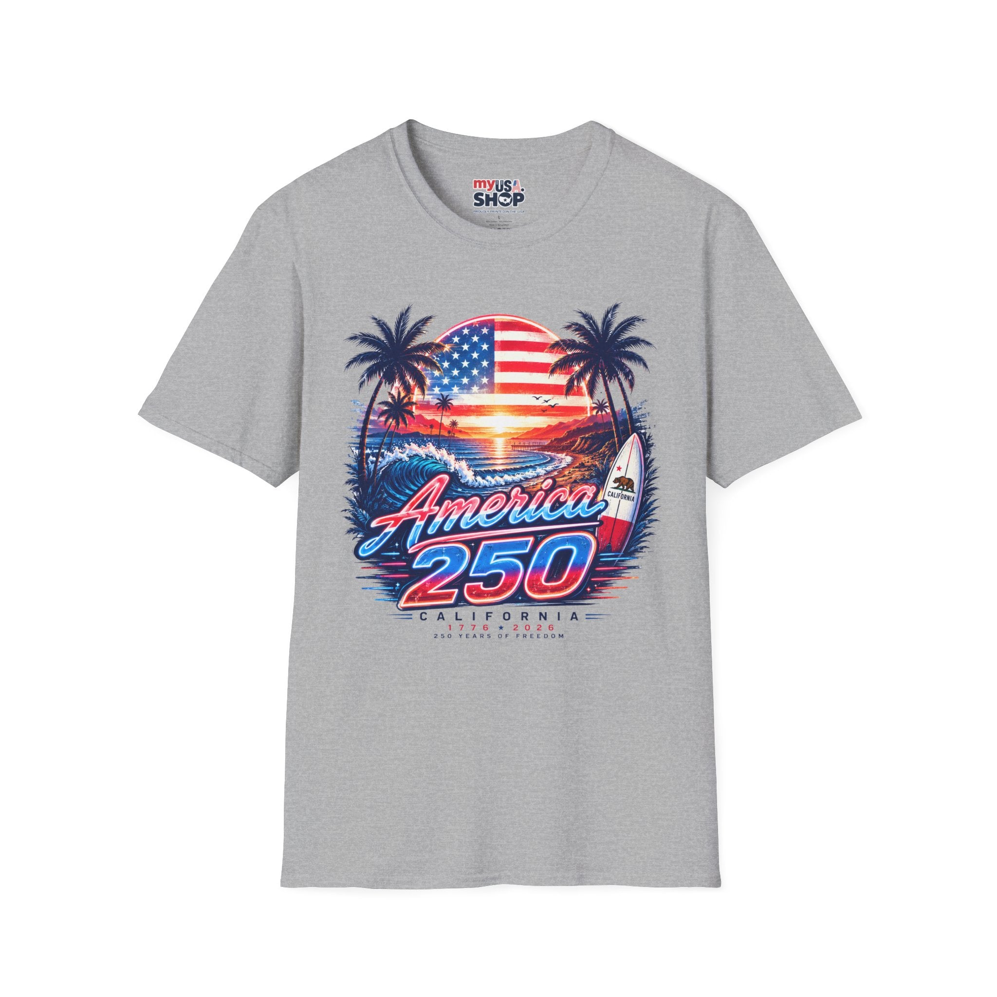 American 250 Sunset Surf T-Shirt