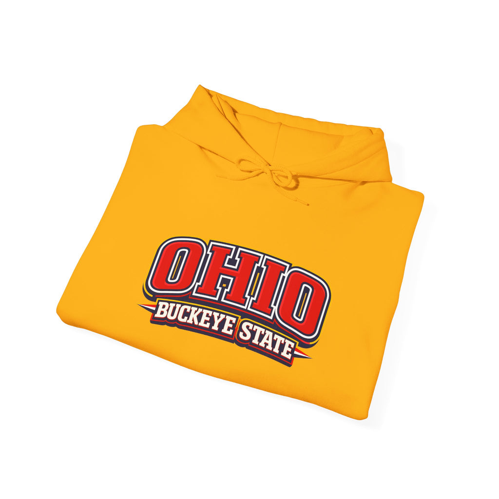 Ohio Buckeye State Heavy Blend Hooded Sweatshirt