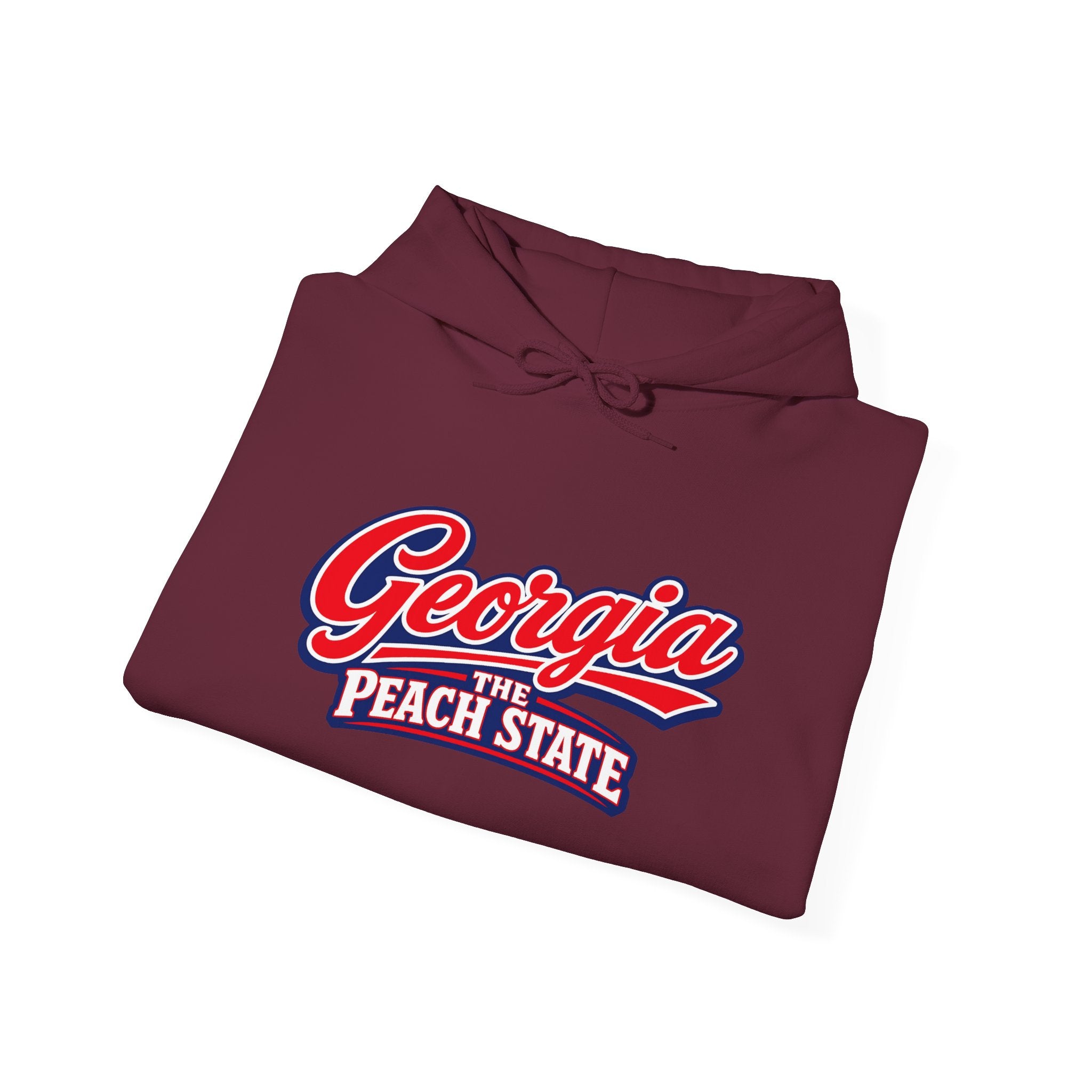 Georgia The Peach State Heavy Blend Hooded Sweatshirt