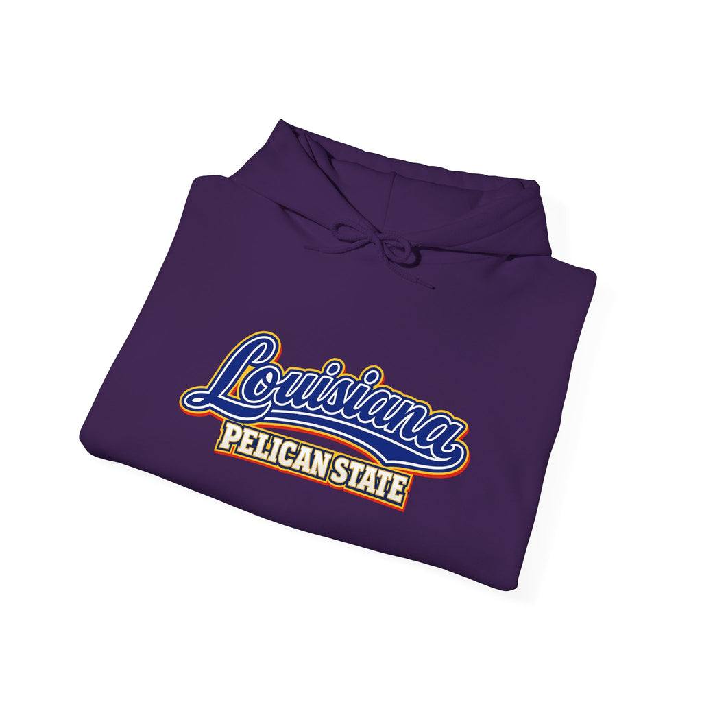 Louisiana Pelican State Heavy Blend Hooded Sweatshirt