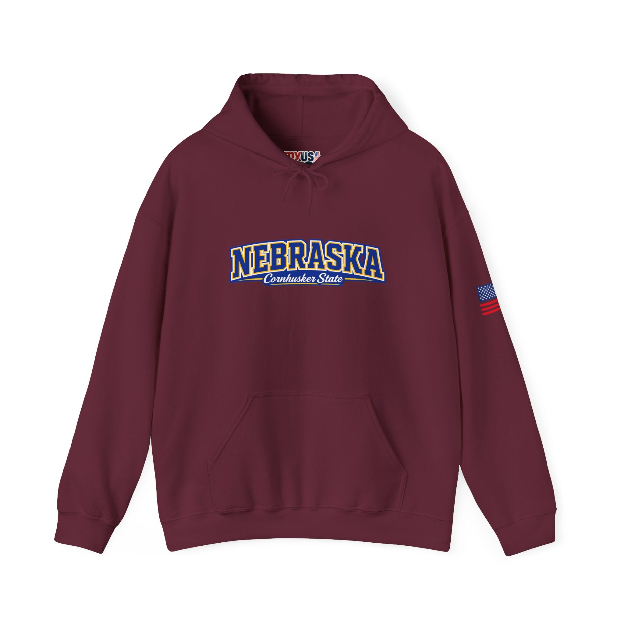 Nebraska Cornhusker State Heavy Blend Hooded Sweatshirt