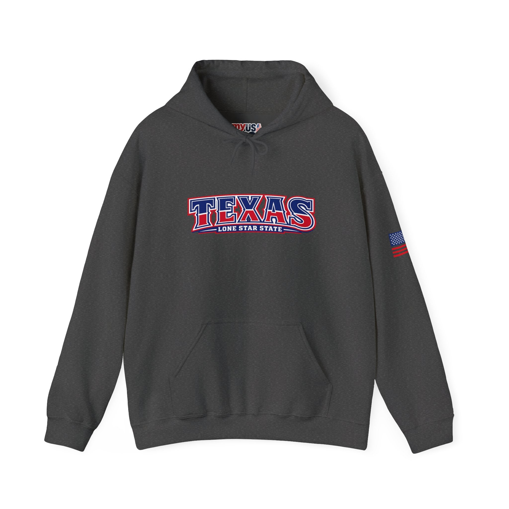 Texas The Lone Star State Heavy Blend Hooded Sweatshirt