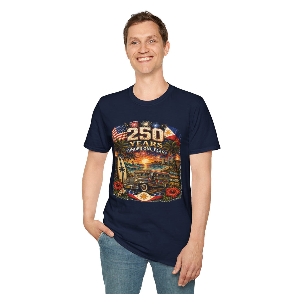 America 250 Years Under One Flag — USA & Philippines Patriotic