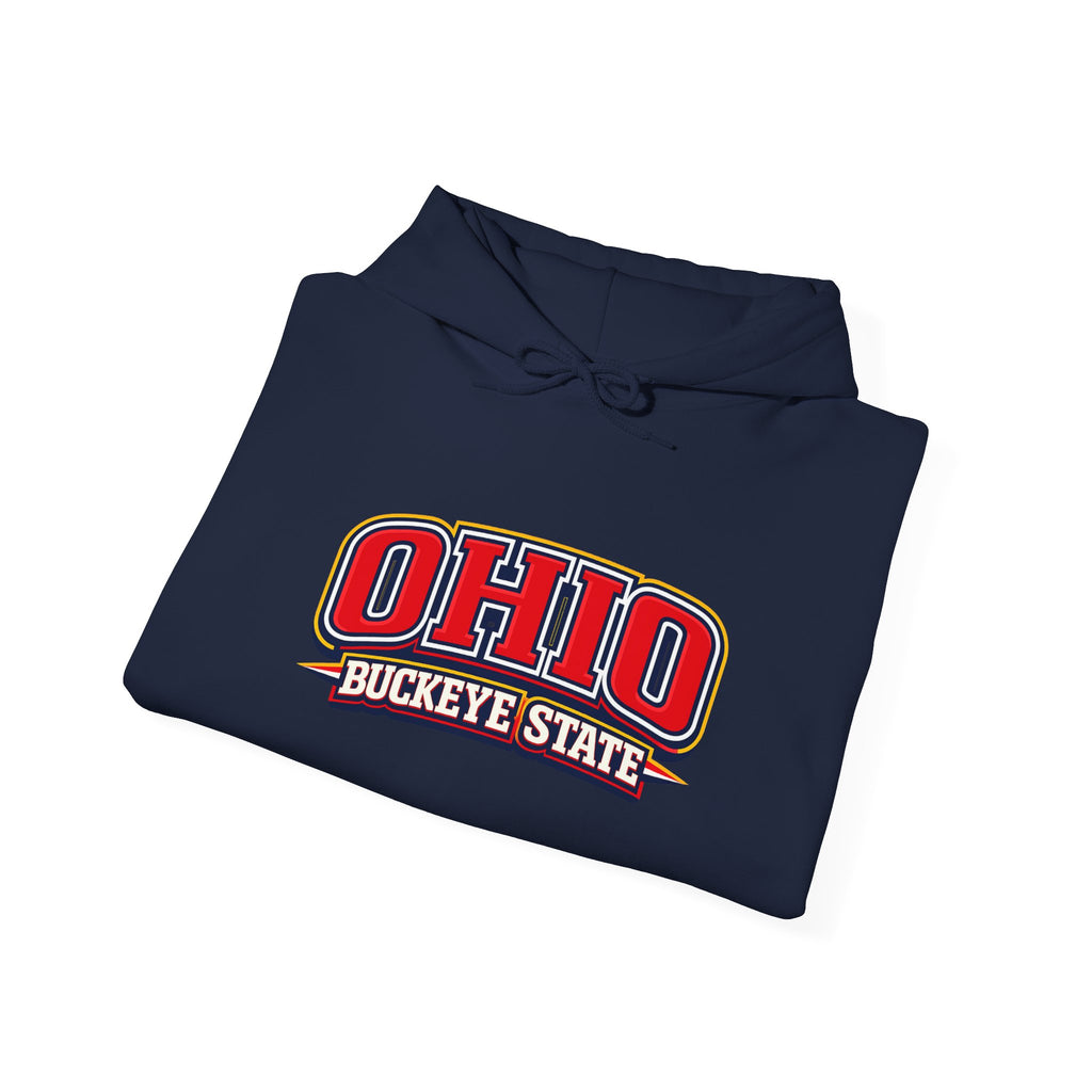 Ohio Buckeye State Heavy Blend Hooded Sweatshirt