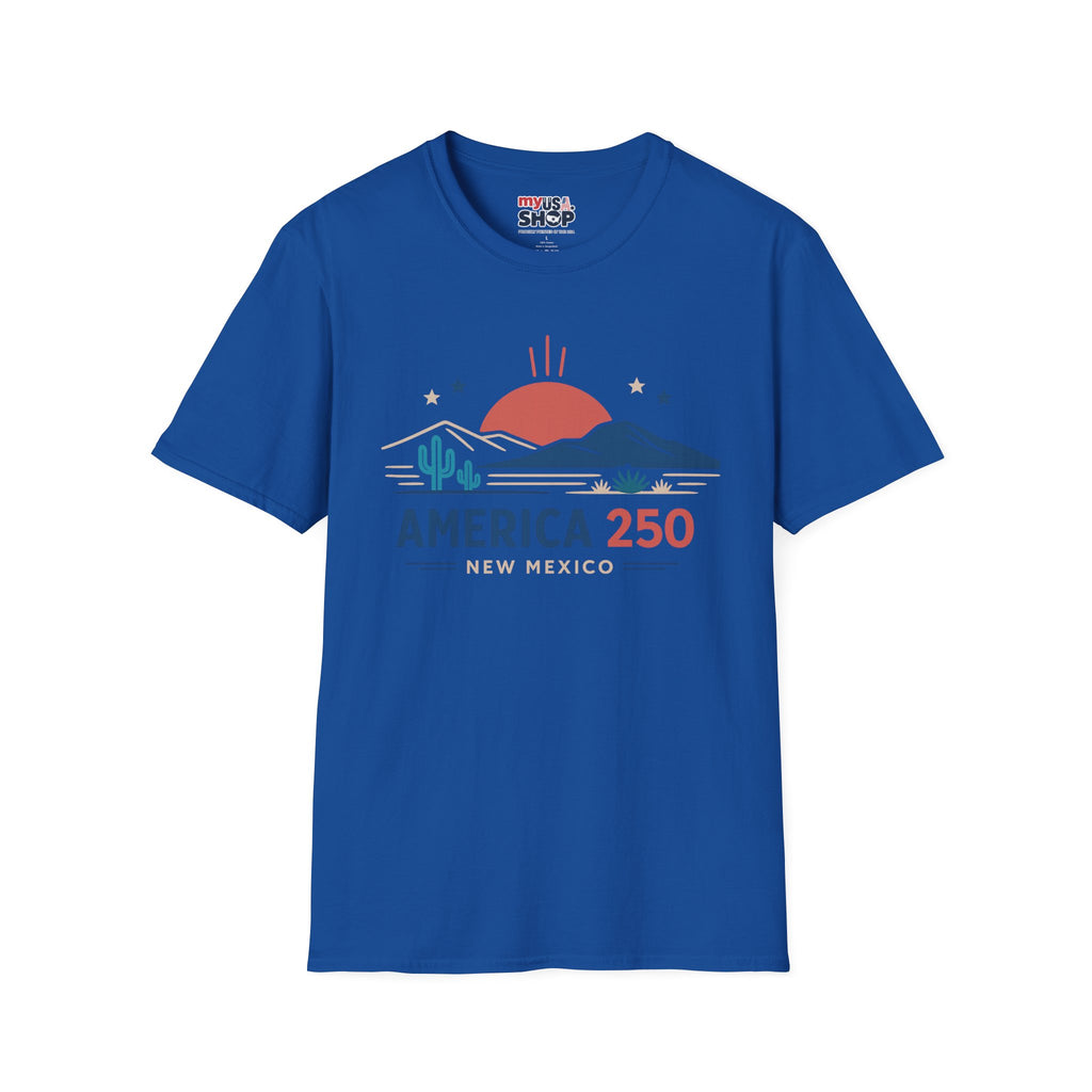 America 250 T-Shirt — New Mexico Desert Sunrise Graphic Tee
