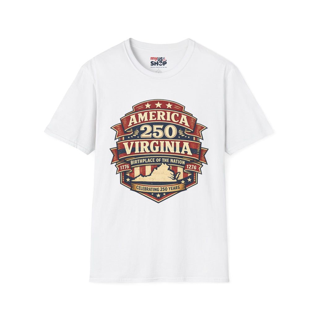 American 250 Virgnia Tee Birthplace of the Nation Design