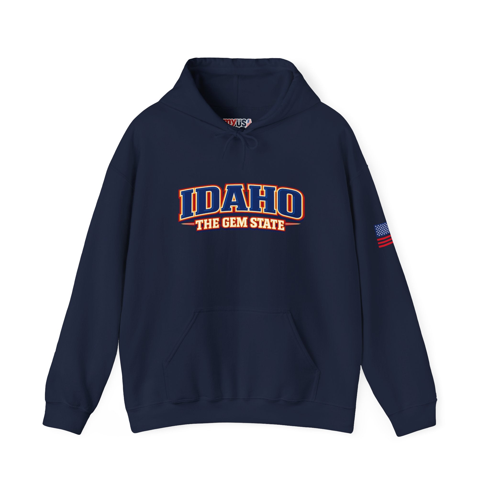 Idaho The Gem State Heavy Blend Hooded Sweatshirt