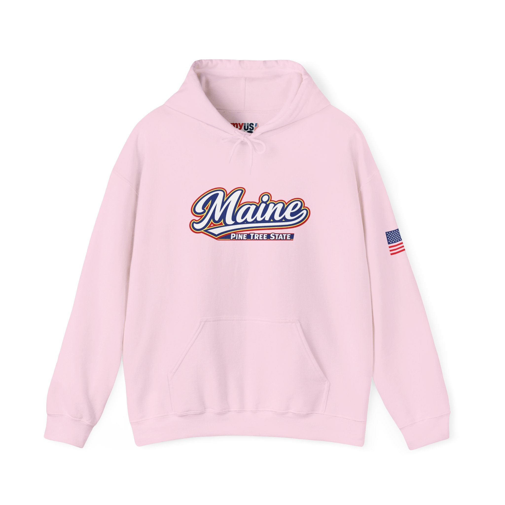 Maine Pine Tree State Heavy Blend Hooded Sweatshirt