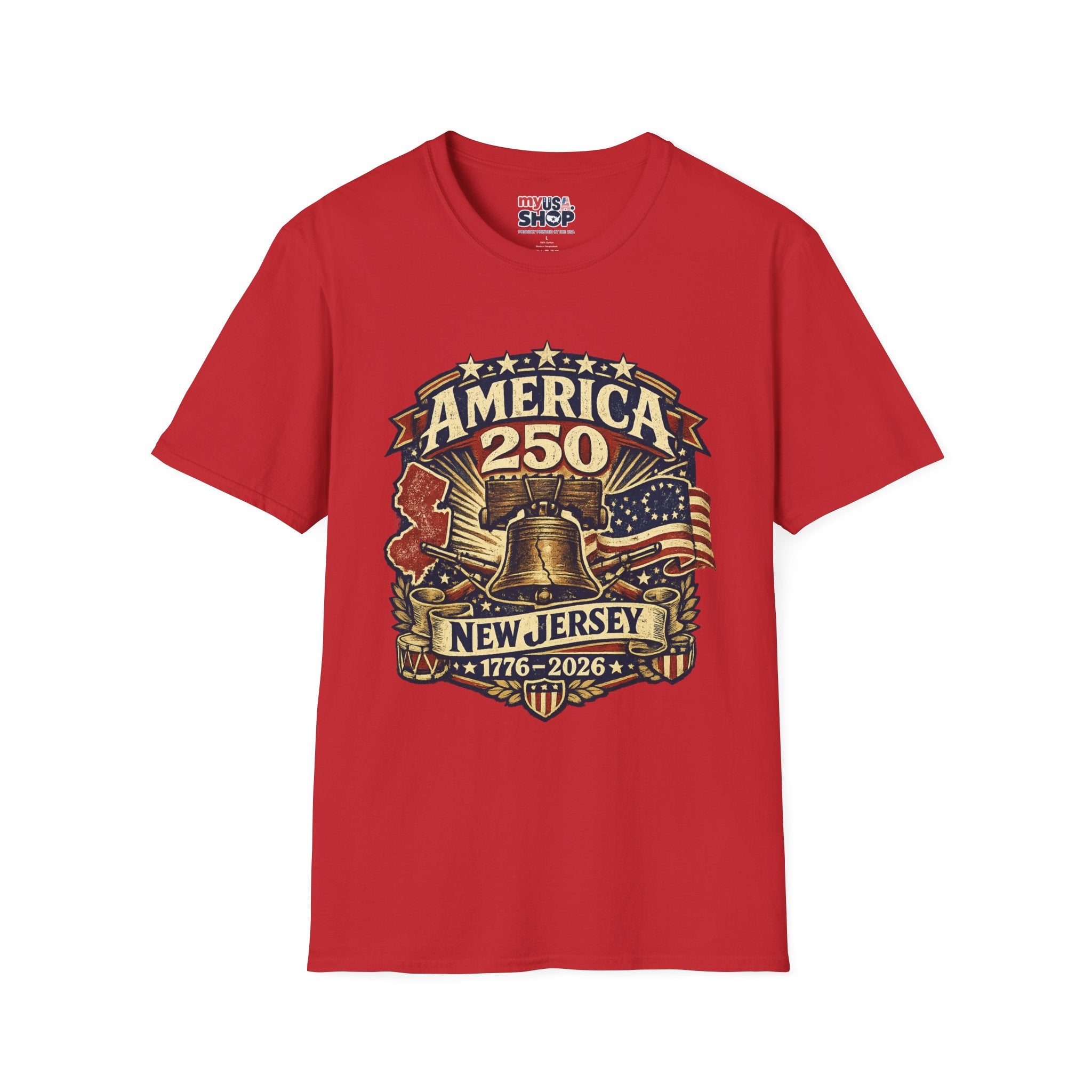 America 250 — New Jersey Bicentennial 1776–2026 Celebratory