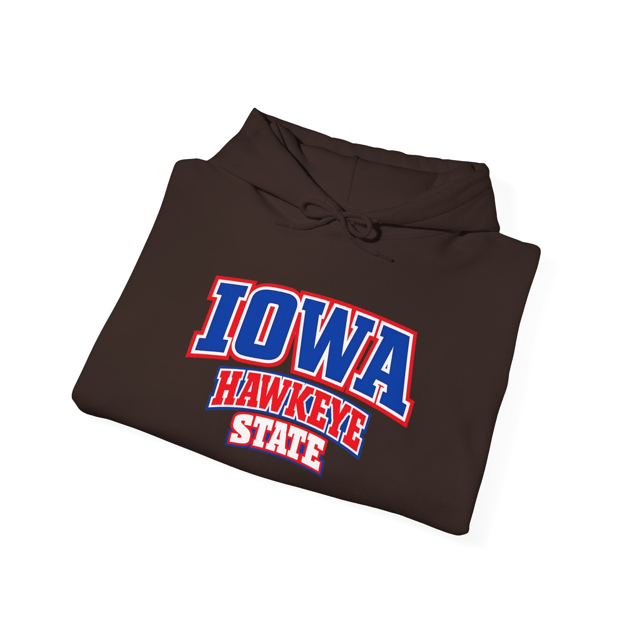 Iowa Hawkeye State Heavy Blend Hooded Sweatshirt