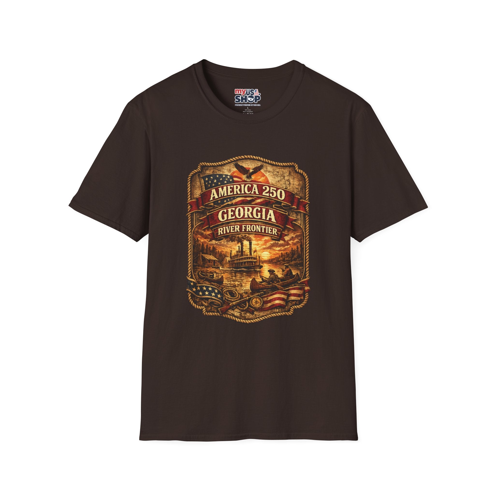 America 250 Georgia - River Frontier T‑Shirt