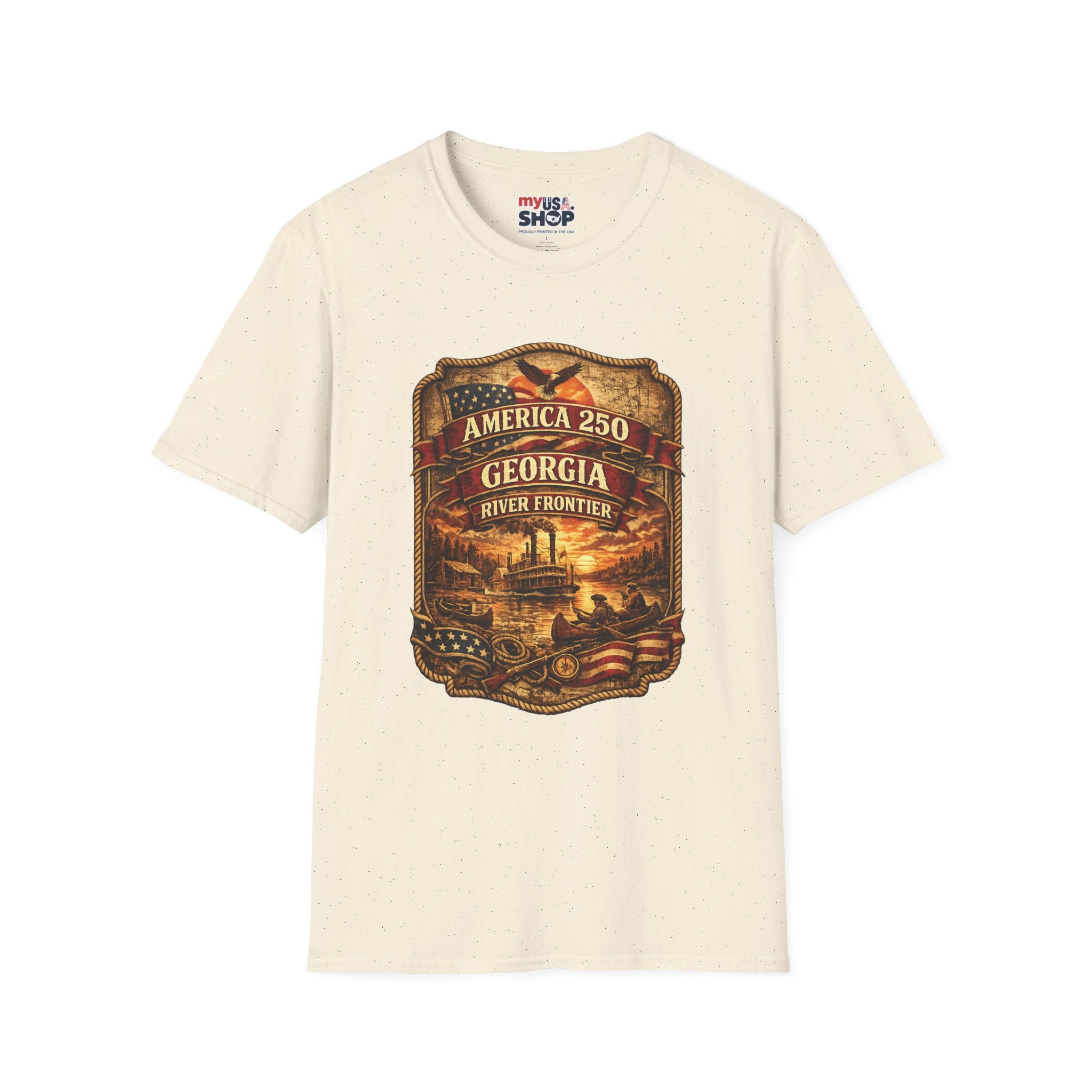 America 250 Georgia - River Frontier T‑Shirt
