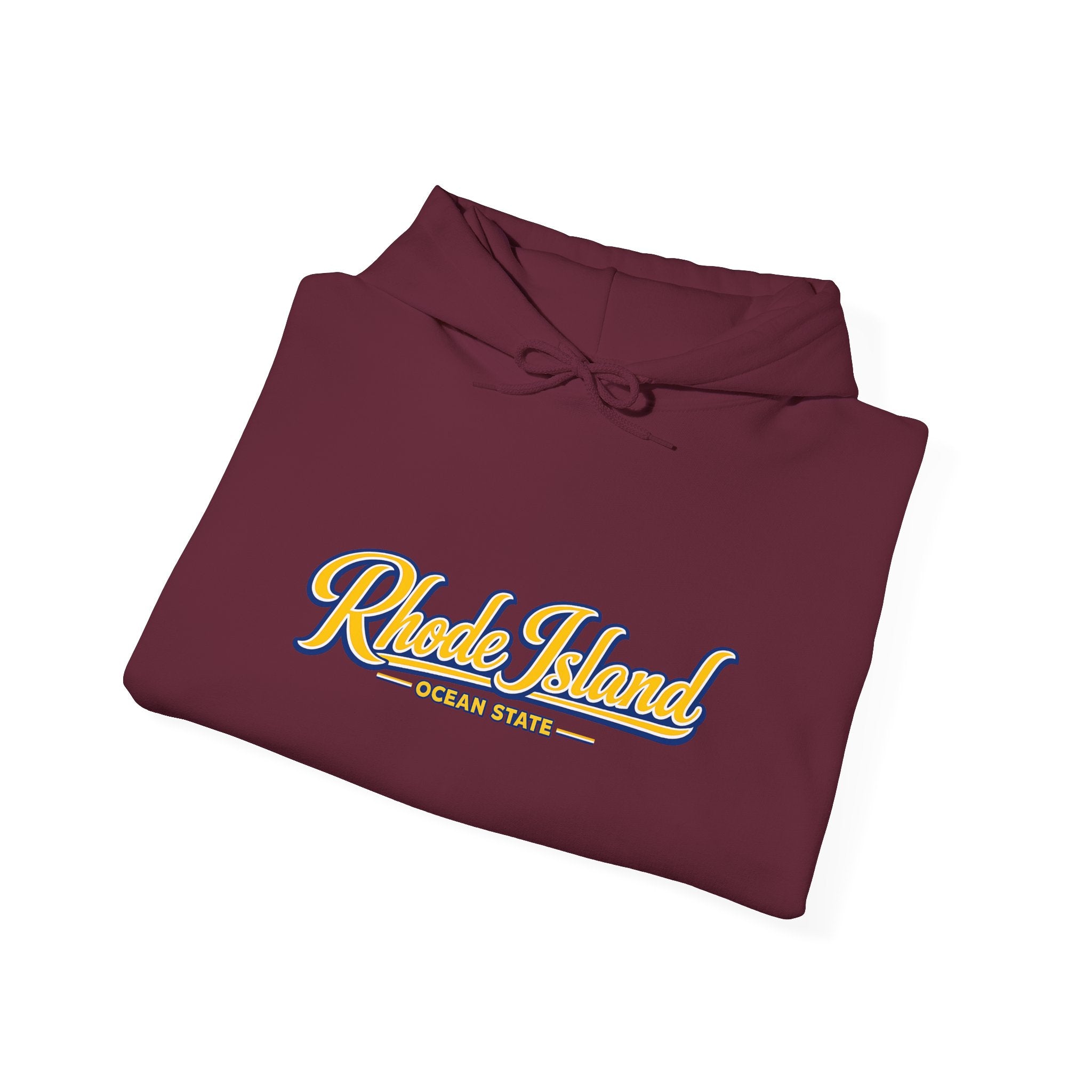Rhode Island Ocean State Heavy Blend Hooded Sweatshirt