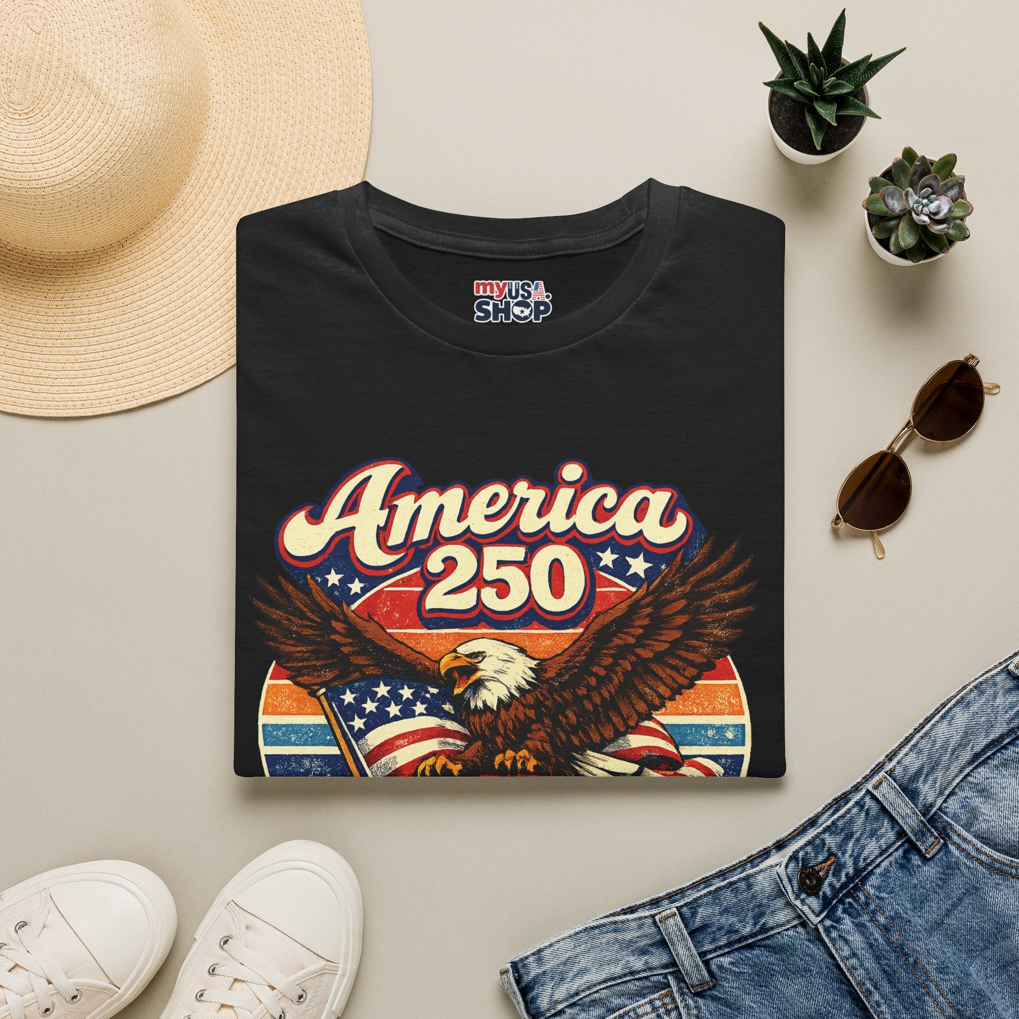 America 250 - Eagle Virginia Design Tee