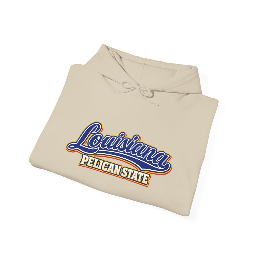 Louisiana Pelican State Heavy Blend Hooded Sweatshirt