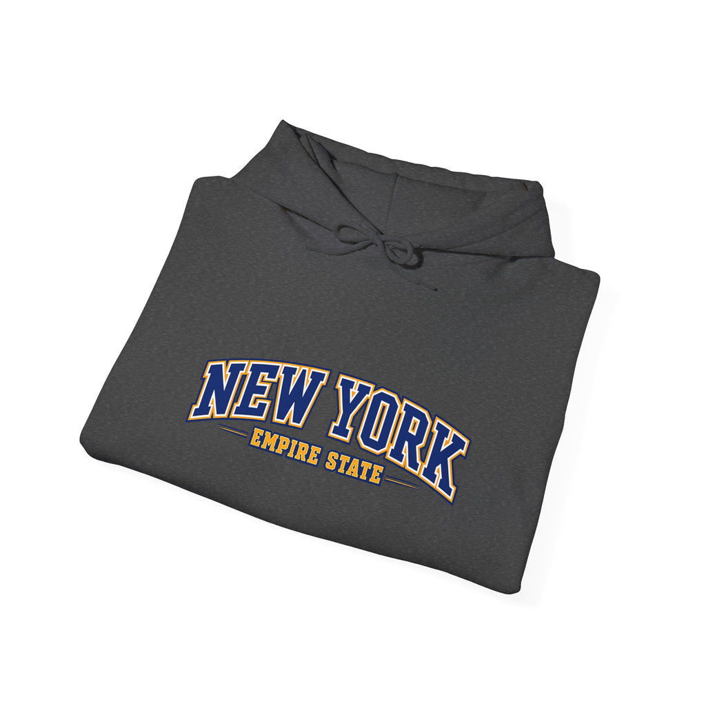 New York Empire State Heavy Blend Hooded Sweatshirt