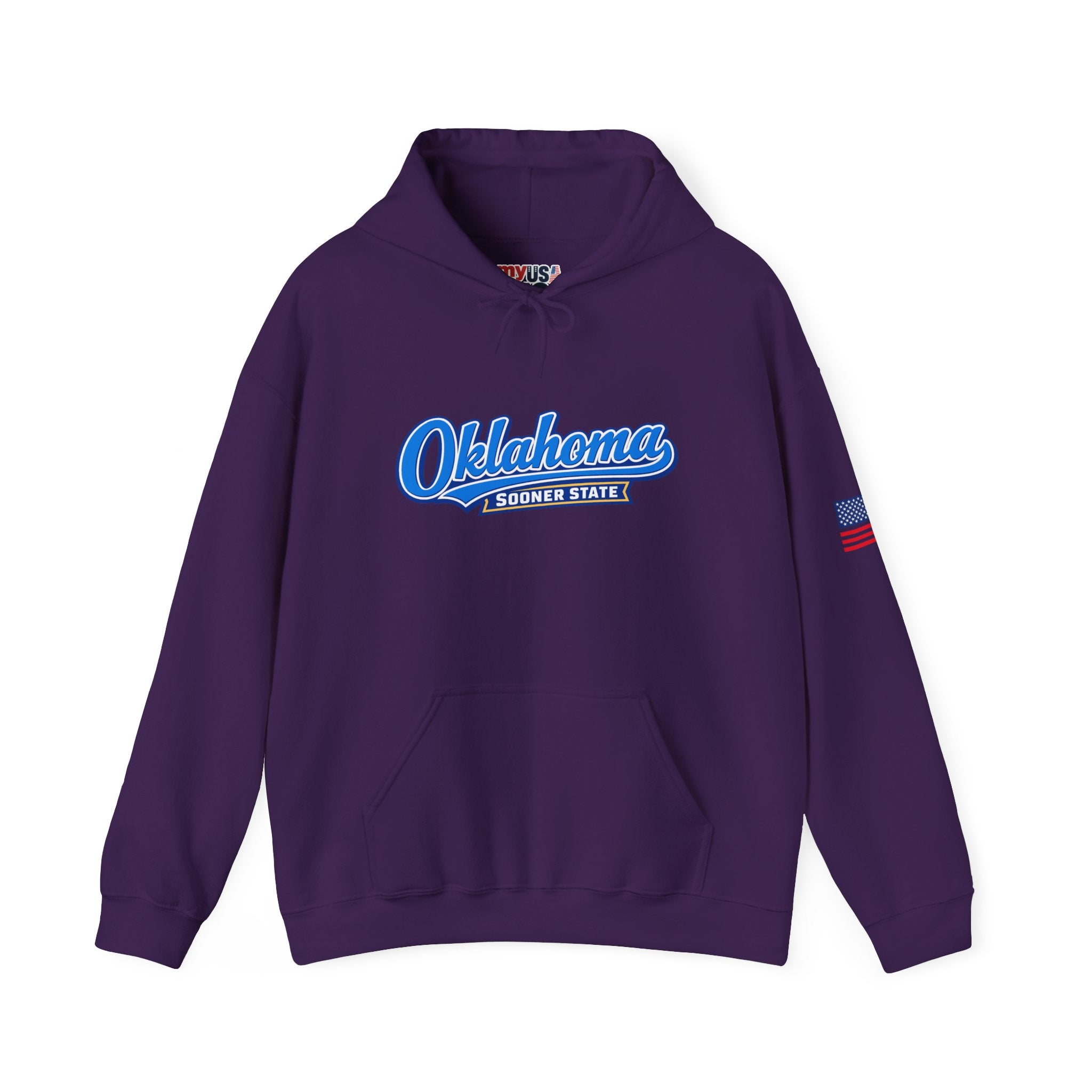 Oklahoma Sooner State Heavy Blend Hooded Sweatshirt