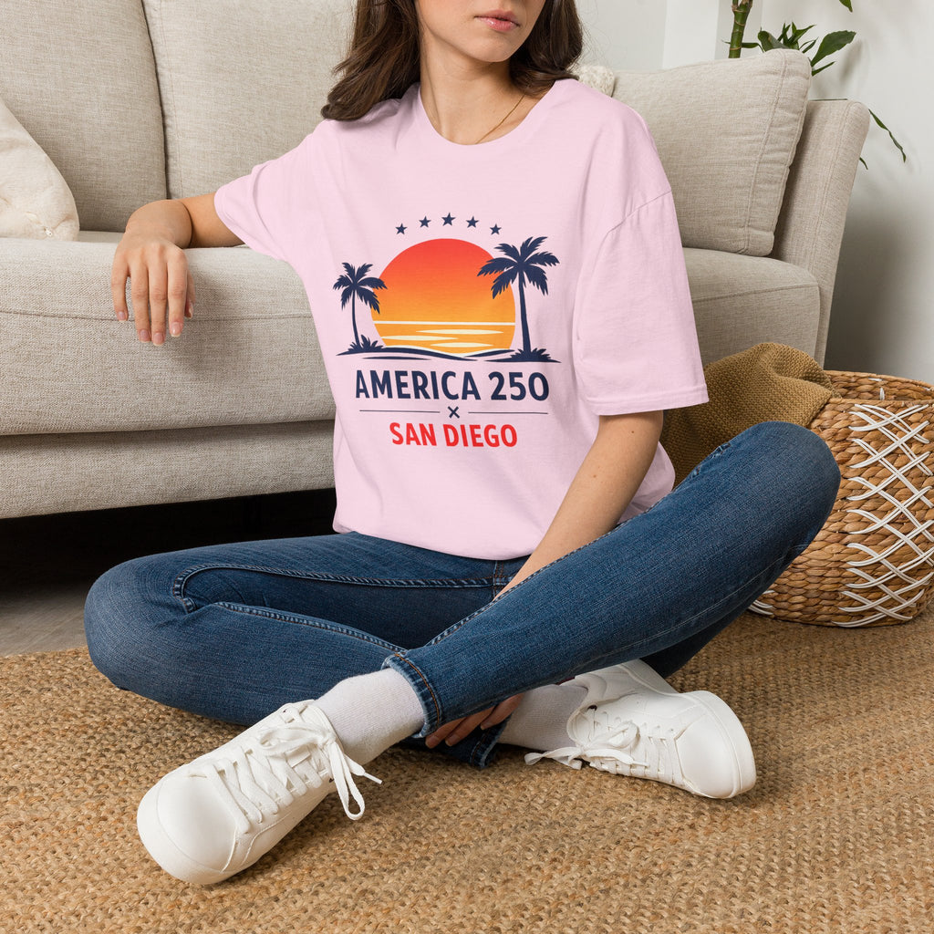 America 250 San Diego California Tee