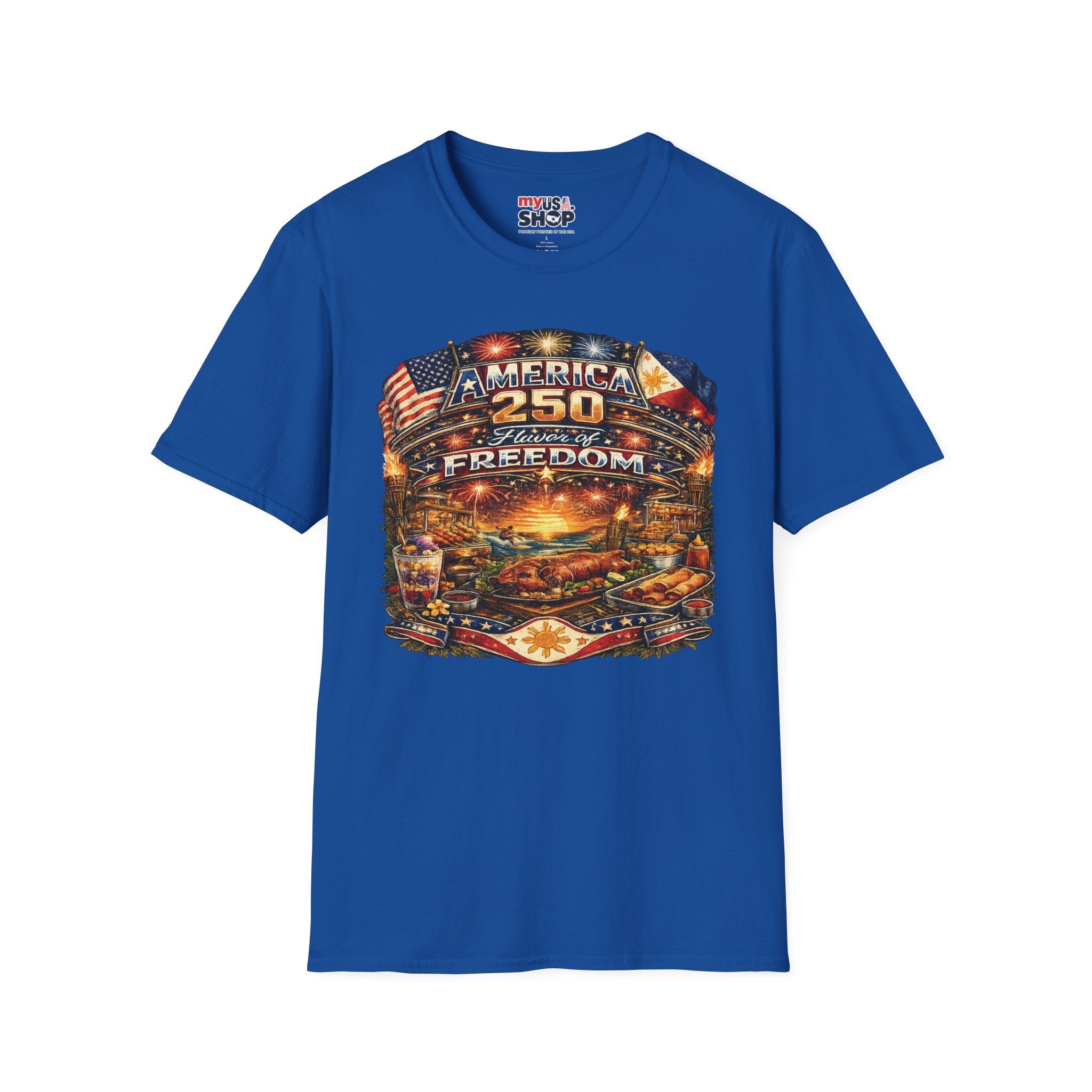 America 250  Filipino American Flavor of Freedom' — Patriotic 250th Anniversary