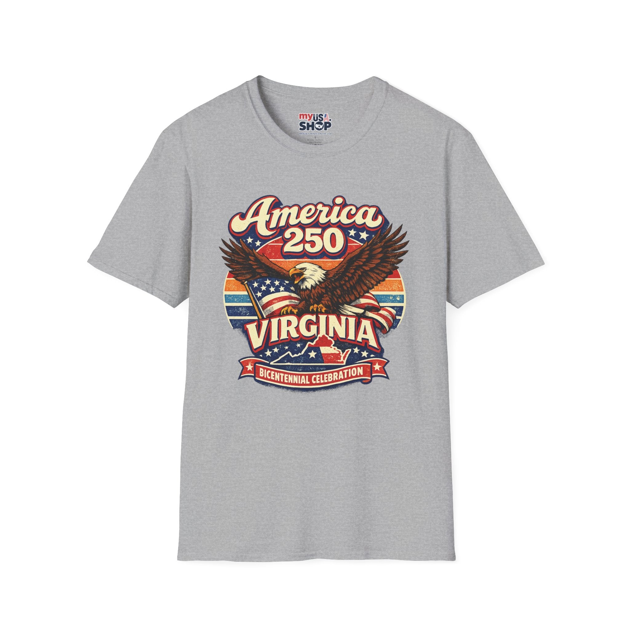 America 250 - Eagle Virginia Design Tee