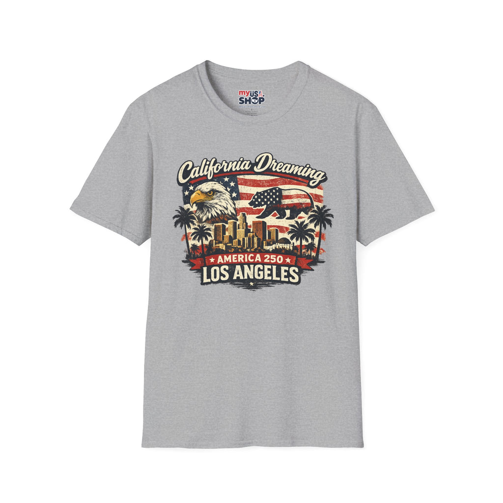 Los Angeles California Dreaming America 250 Tee