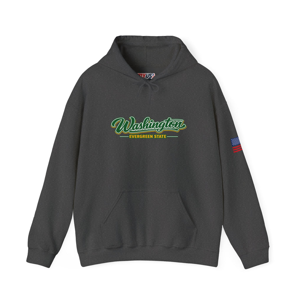 Washington Evergreen State Heavy Blend Hooded Sweatshirt