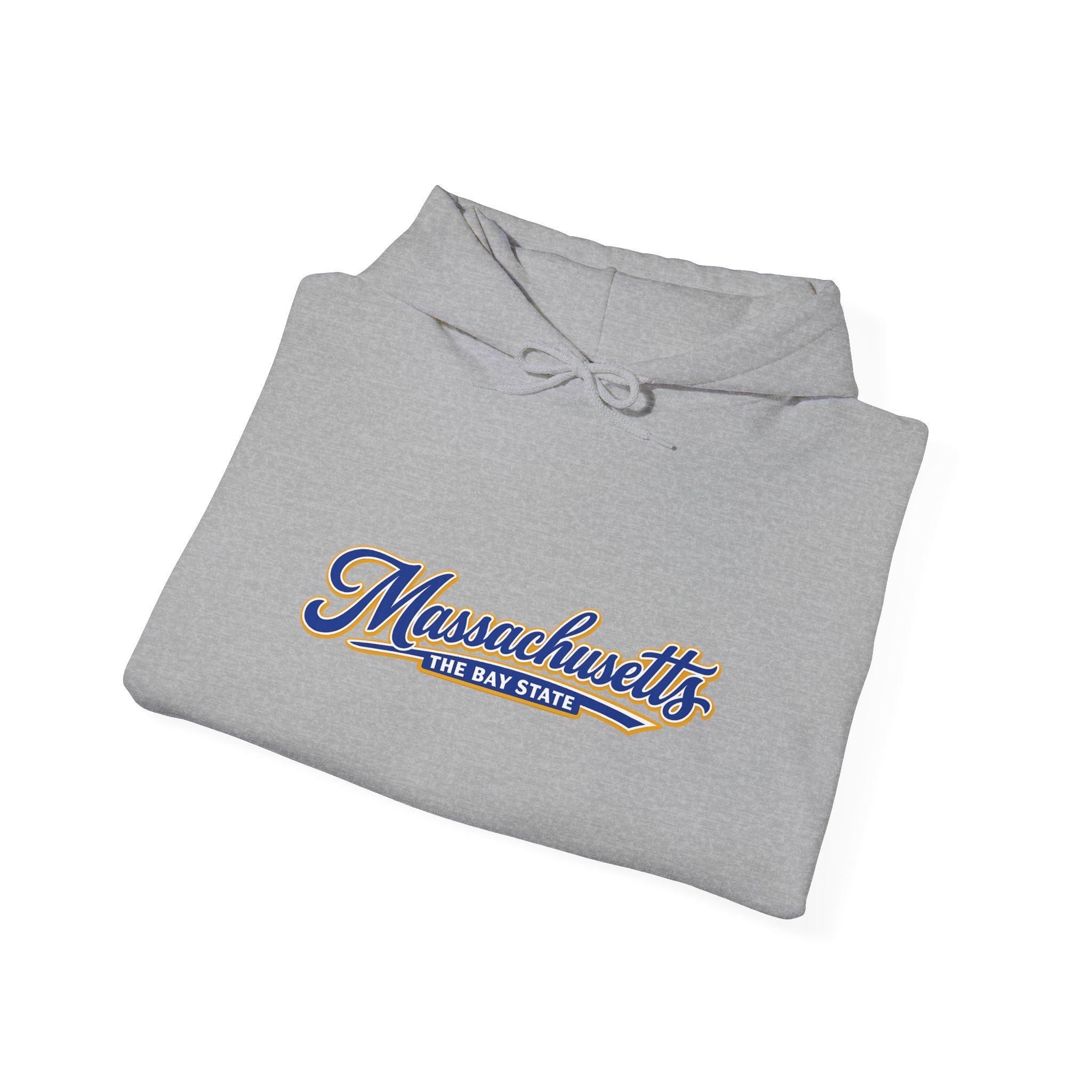 Massachusetts The Bay State Heavy Blend Hooded Sweatshirt