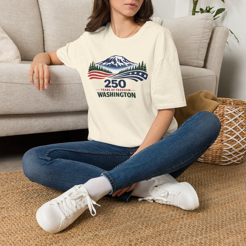 America 250 Washington T-Shirt - Unisex Softstyle T-Shirt