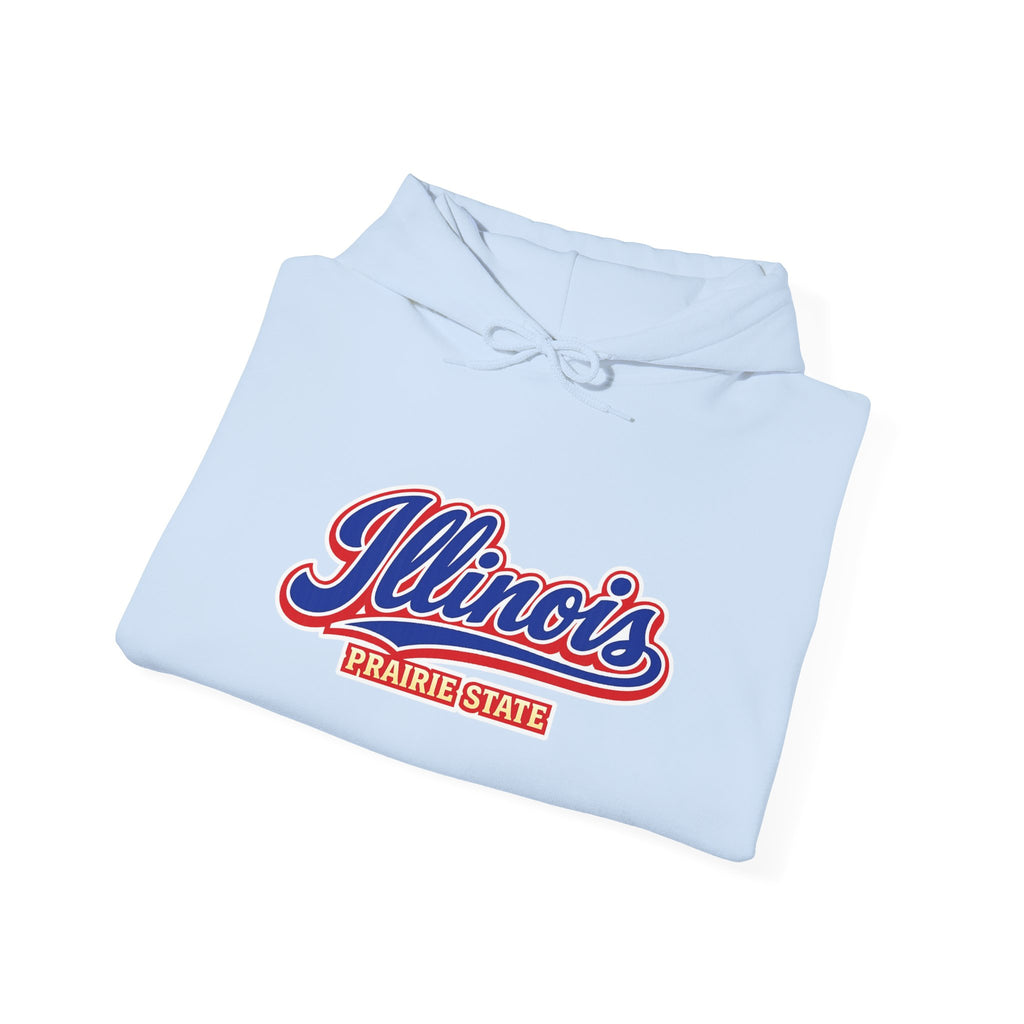 Illinois Prairie State Heavy Blend Hooded Sweatshirt